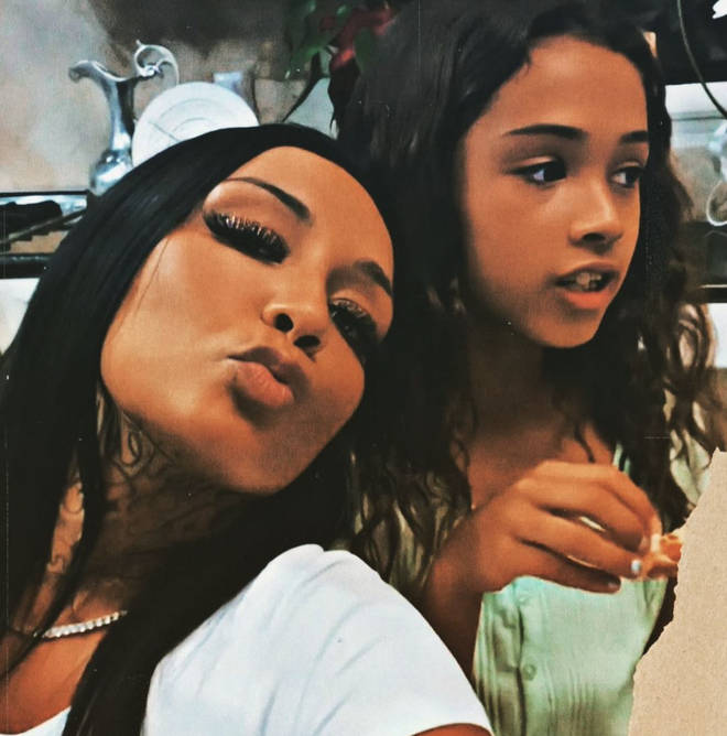 Nią Guzman is the mother of Breezy's 7-year-old daughter, Royalty Brown.