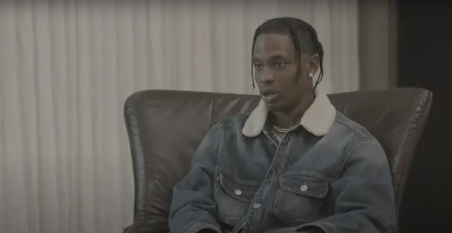 Travis Scott speaking with Charlamagne Tha God about the Astroworld Incident
