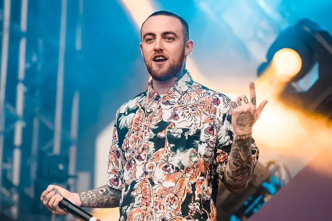 Mac Miller performs live on stage during the second day of Lollapalooza Brazil Festival at Interlagos Racetrack on March 24, 2018 in Sao Paulo, Brazil