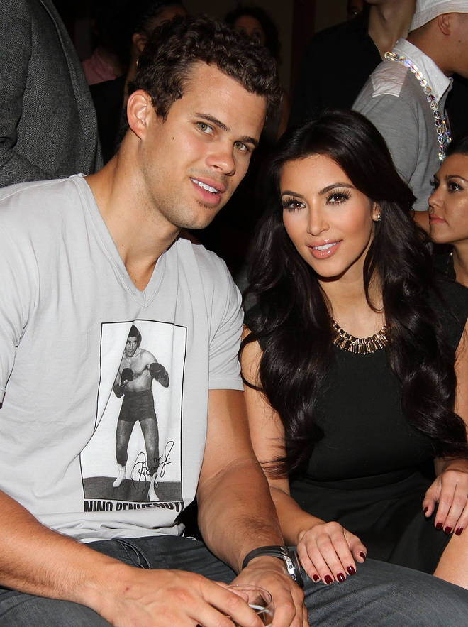 Kris Humphries and Kim Kardashian attend Duane McLaughlin&squot;s "Ready To Live" album release party at Utopia III on September 10, 2011 in New York City