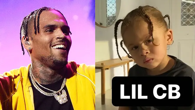 Fans are shocked at how much Aeko looks like his father, Chris Brown.