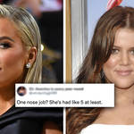 Khloe Kardashian responds to claims that she's had '12 face transplants'