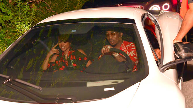 Karrueche Tran and Quavo were seen arriving to The Birthday Bash After Party together on June 18, 2017.