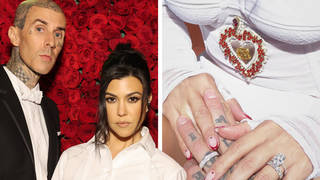 Kourtney Kardashian & Travis Barker wedding ring bands: Price, details & more
