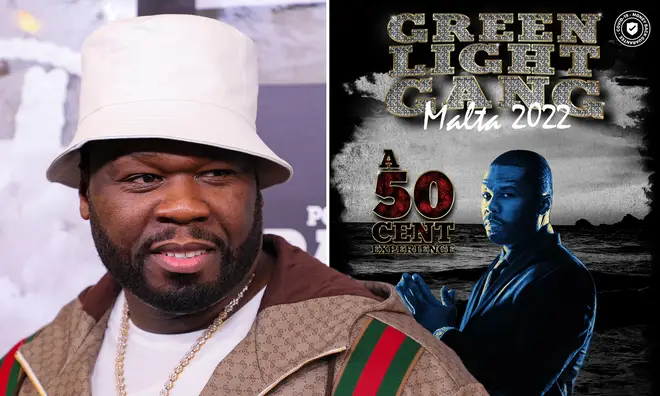 50 Cent's Green Light Gang Malta Experience 2022: tickets, venue, dates & more