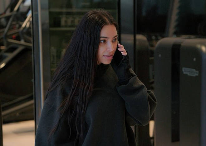 Kim Kardashian finds out about Tristan Thompson's paternity lawsuit and calls her sisters and mother Kris Jenner.