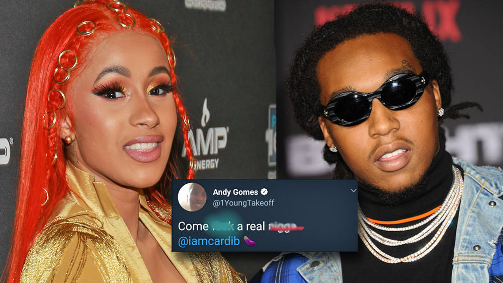 Listen To Text Messages >> Takeoff 'Shoots His Shot At Cardi B' Following Twitter Hack - Capital XTRA Listen To Text Messages >> Takeoff 'Shoots His Shot At Cardi B' Following Twitter Hack - Capital XTRA