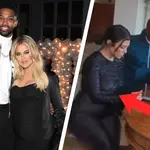 Khloe and Tristan's family meeting was exposed as staged due to Kourtney's dress