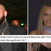 Drake and Beyonce comparison memes