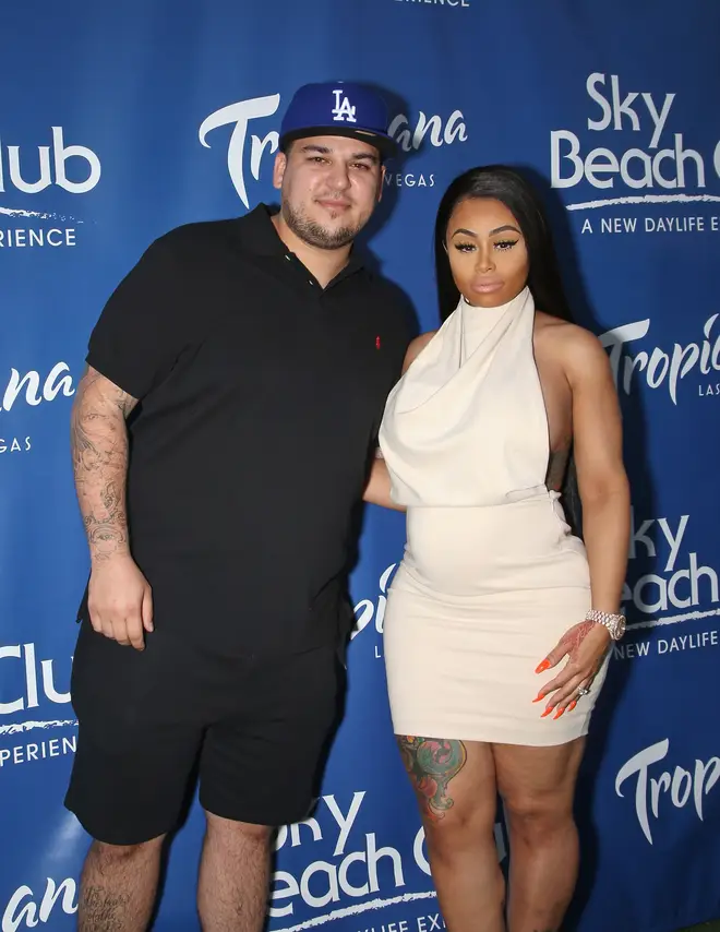 Rob Kardashian and Blac Chyna before their split