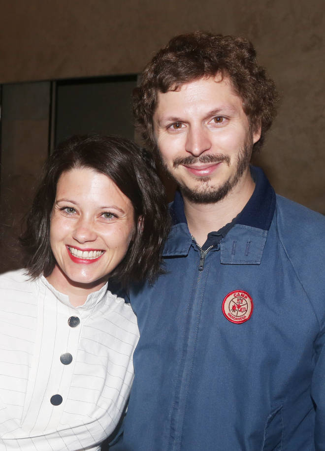 Michael Cera and his wife, Nadine