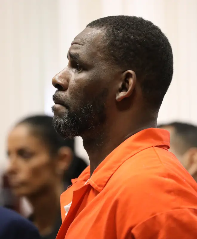 R Kelly in court in 2019