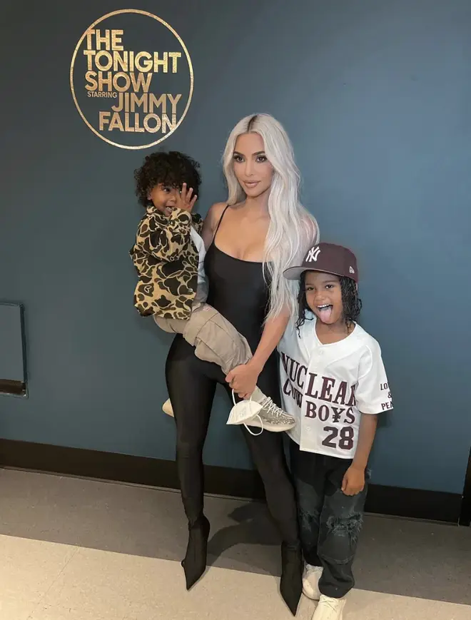 Kim Kardashian has been called out for Photoshopping her son's clothes