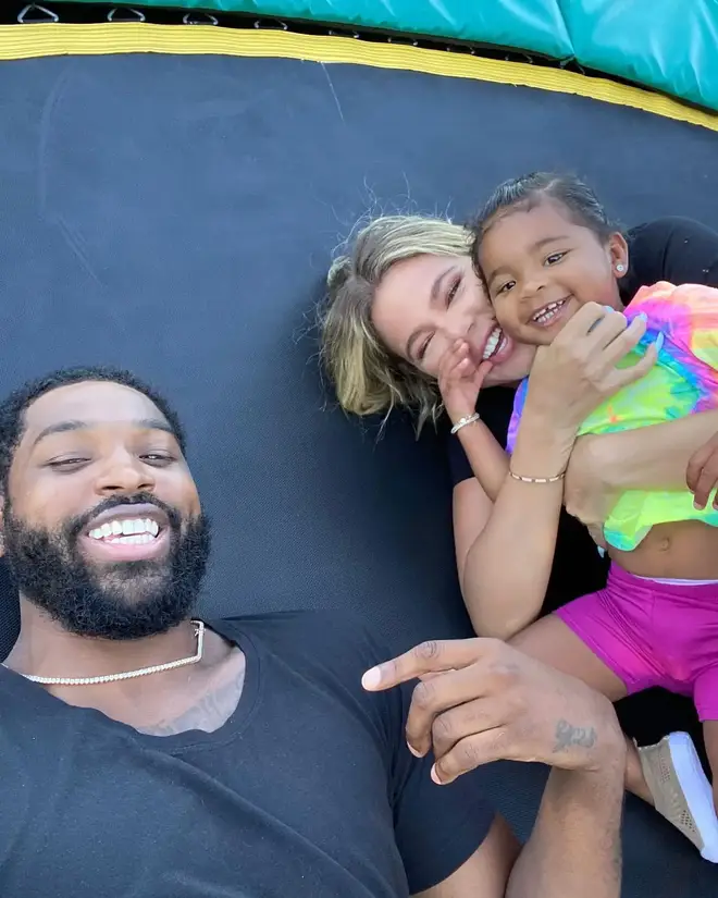 Khloe and Tristan already share daughter True.