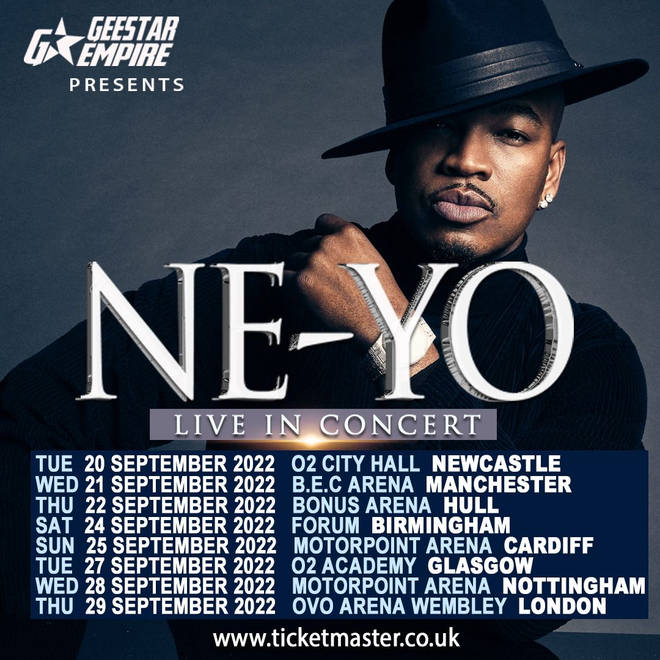 ne yo tour 2022 uk