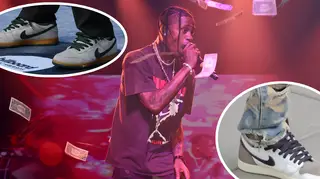When did Travis Scott start his relationship with Nike?