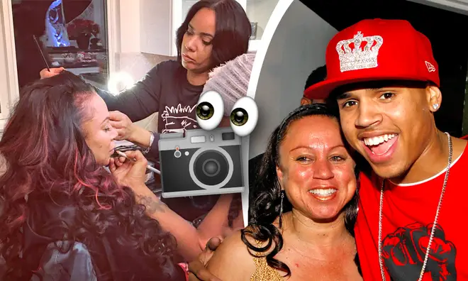 Chris Brown's mum Joyce stuns fans with new photoshoot
