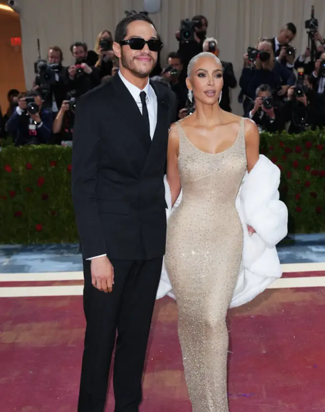 Kim and Pete at the Met Gala