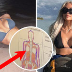 Kardashian fans believe Kim has accidentally shown 'proof' of a boob job