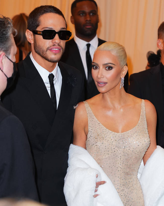 Kim and Pete attended the 2022 Met Gala together