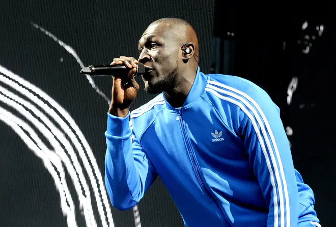 The rapper performed on the Other Stage at Glastonbury Festival 2017.