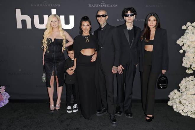 Alabama pictured at the premiere of Hulu's The Kardashians earlier this year.