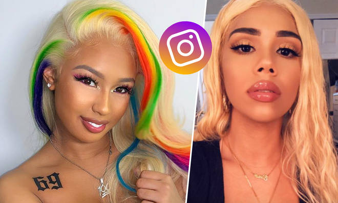 Tekashi 6ix9ine's girlfriend appears to have responded to Molina.