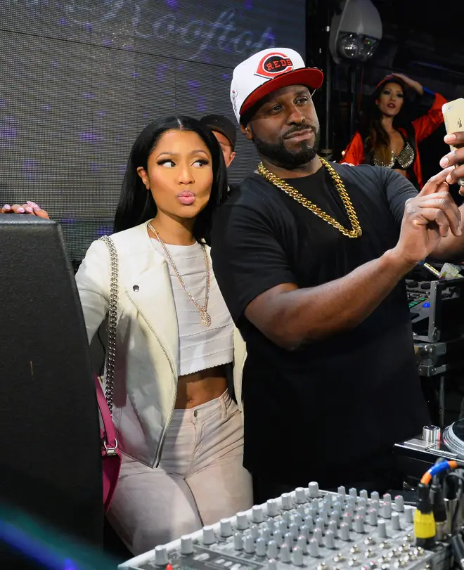 Nicki and Funk Flex have had a rocky relationship.