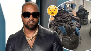 Kanye West roasted over a questionable display of Yeezy Gap collection