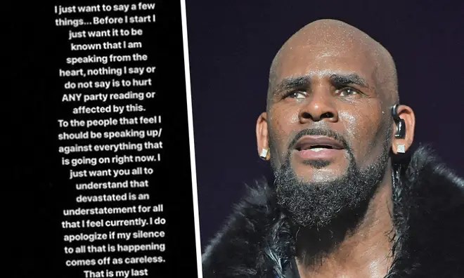 R Kelly&squot;s Daughter shares honest statement about her "terrible father"