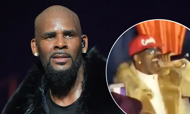 R. Kelly's birthday party was raised by police.