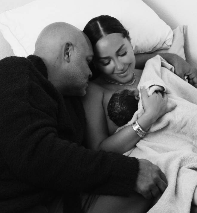 Adrienne Balion welcomed a baby boy with her husband.