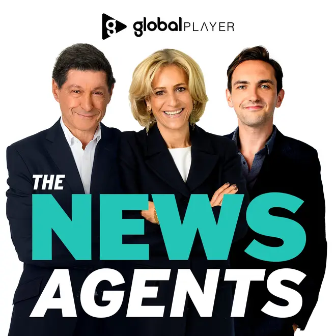 Global has launched a brand-new podcast, The News Agents, hosted by the UK's top journalists Emily Maitlis, Jon Sopel and Lewis Goodall.