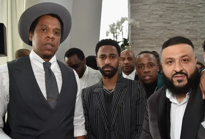 Jay-Z, Big Sean, Yo Gotti and DJ Khaled pictured in 2019.