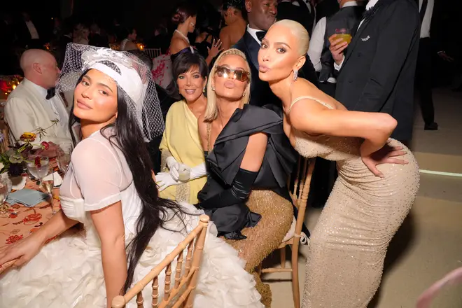 Kylie, Kris, Khloe and Kim at the Met Gala.