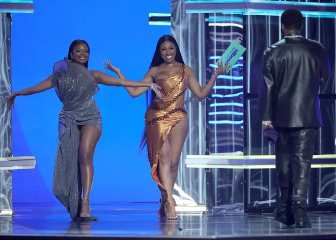 City Girls and Diddy at the BBMA's