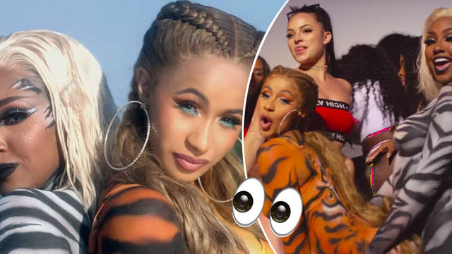 Cardi B and City Girls took over Miami for the 'Twerk' music video.