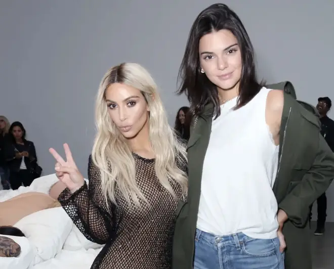 Kim and Kendall pictured in 2016.