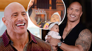 The Rock sparks confusion over video of newborn baby being passed to him over crowd