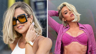 Khloe Kardashian hints at boob job after comparing cleavage to sisters