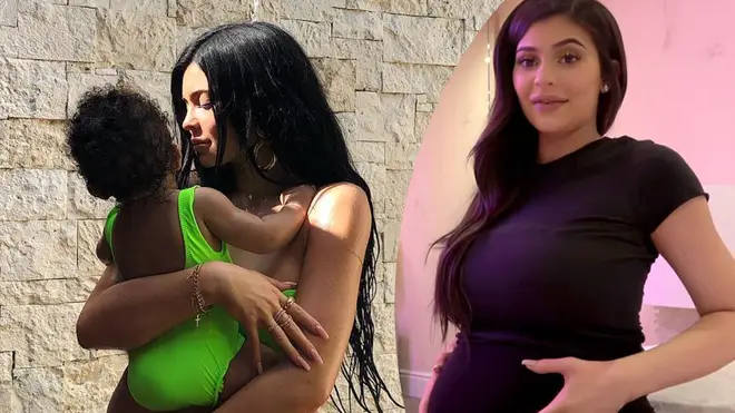 Kylie Jenner addressed claims she was expecting her second child,