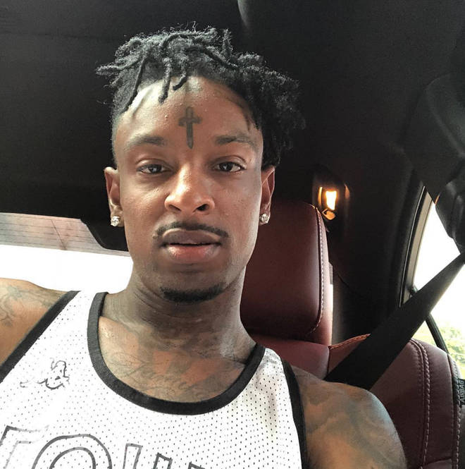 21 Savage was only arrested after his details were run through the system following a friend's arrest