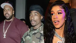 Sure Knight reportedly dubbed Cardi "Tupac in a skirt."