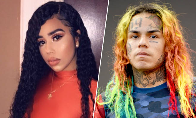 Sara Molina says 6ix9ine beat her so badly, she "could barely open" her eyes.