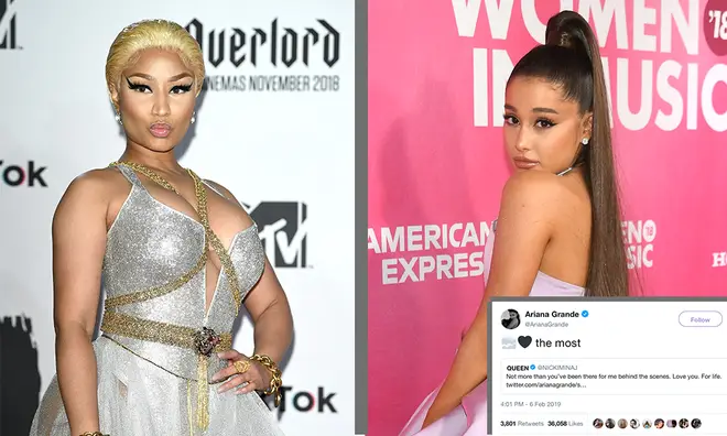 Nicki Minaj and Ariana Grande comment on feud rumours