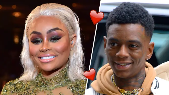 Blac Chyna was spotted cosying up to Soulja Boy.