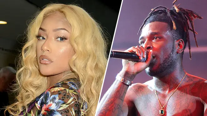 Stefflon Don and Burna Boy are boo'd all the way up.