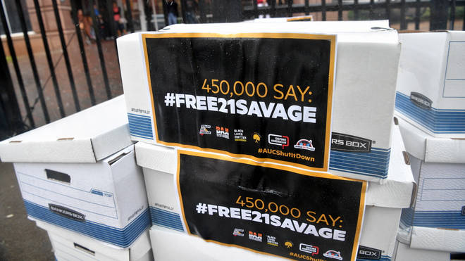 #Free21Savage Rally