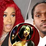 Cardi was once a video vixen for Pusha T.