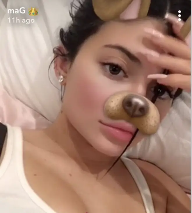 Kylie Jenner was snapchatting her bestie Jordyn Woods just hours after she was allegedly with Tristan Thompson
